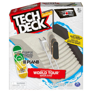 Tech Deck Build a Park: World Tour Skateboard Pack - Plan B