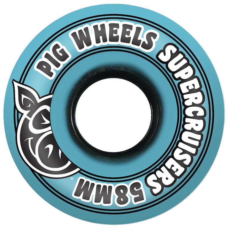 Pig Wheels Super Cruiser Skateboard Wheels 85a 58mm