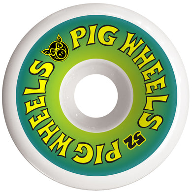 Pig Wheels Wordmark Skateboard Wheels 101a 52mm