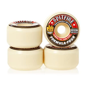 Spitfire Wheels Formula Four Conical Full Skateboard Wheels 101a 54mm