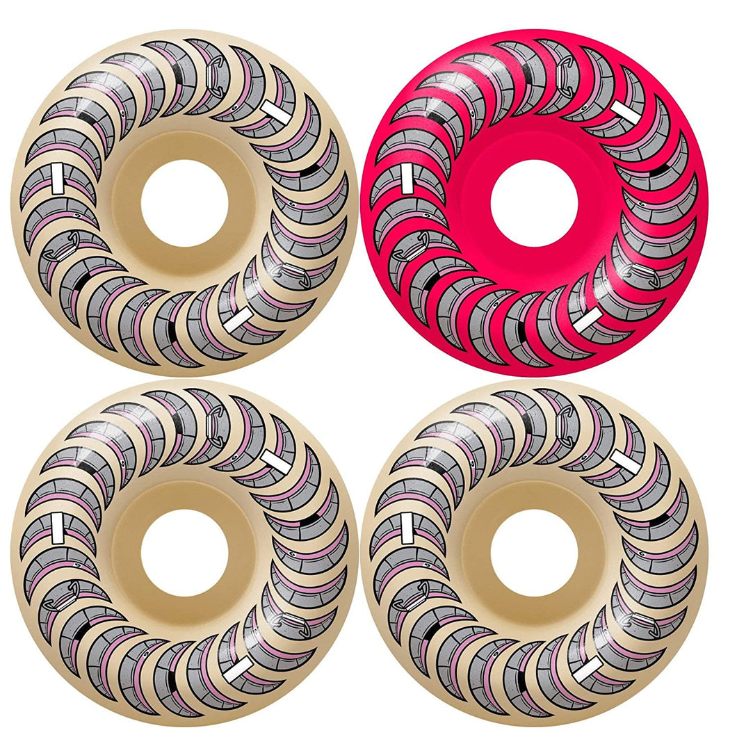 Spitfire Wheels Formula Four Lance Pro Classics Pink Skateboard Wheels 99a 54mm