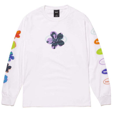 HUF Adored L/S T-Shirt White