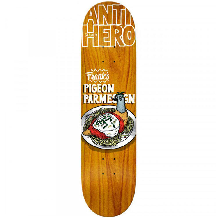 Anti Hero Skateboards Pigeon Fried Gerwer Skateboard Deck 8.38