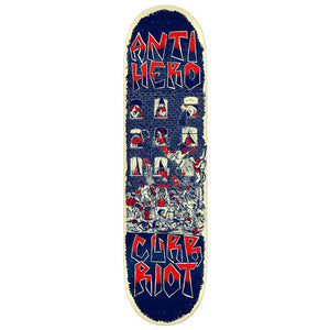 Anti Hero Skateboards Team Curb Riot Skateboard Deck 8.5"