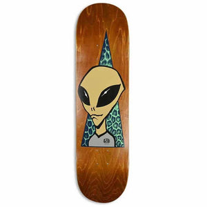 Alien Workshop Visitor Brown Skateboard Deck 8.25"