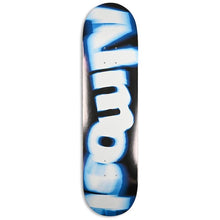 Almost Skateboards Spin Blur Logo Blue Skateboard Deck 8"