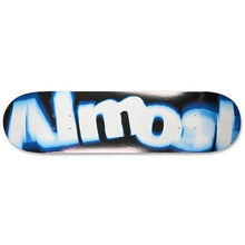 Almost Skateboards Spin Blur Logo Blue Skateboard Deck 8"