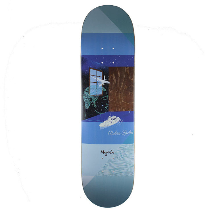 Magenta Skateboards Ruben Spelta Sleep Skateboard Deck 8.375