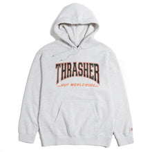 HUF X THRASHER Bayview Pullover Hoodie Athletic Heather