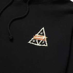 HUF X STREETFIGHTER Blanka Triple Triangle Pullover Hoodie Black