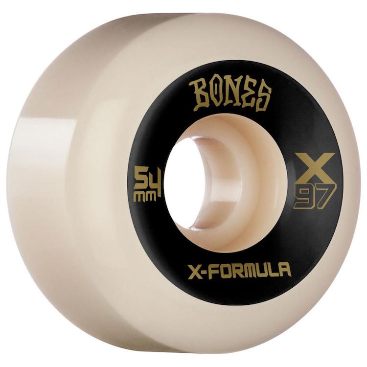 Bones Wheels X-Formula Widecut V6 Skateboard Wheels 97a 54mm