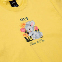 HUF Born to Die S/S T-Shirt Yellow