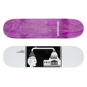 Alien Workshop Brainwash White Skateboard Deck 8.25"