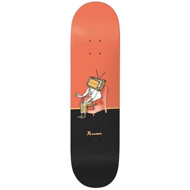 Baker Skateboards Rowan Zorilla Brainstorm Skateboard Deck 8.25