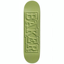 Baker Skateboards T-Funk Ribbon Green Skateboard Deck 8.5"