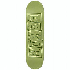 Baker Skateboards T-Funk Ribbon Green Skateboard Deck 8.5"
