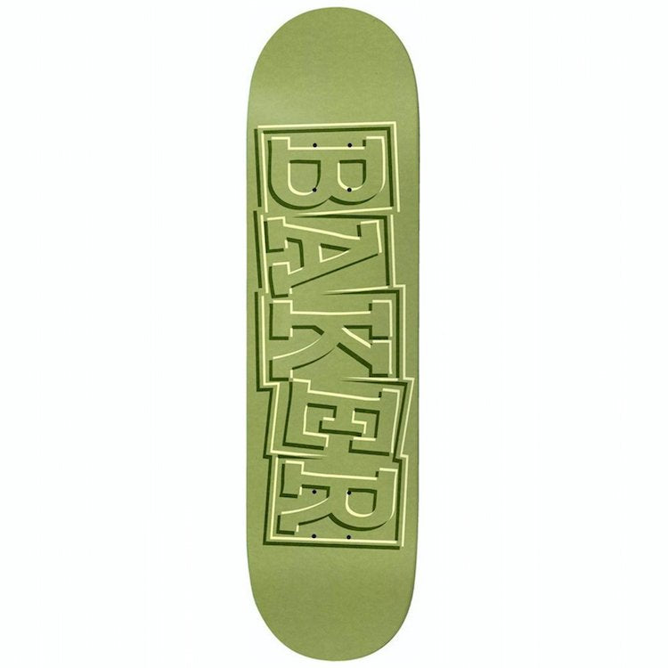 Baker Skateboards T-Funk Ribbon Green Skateboard Deck 8.5