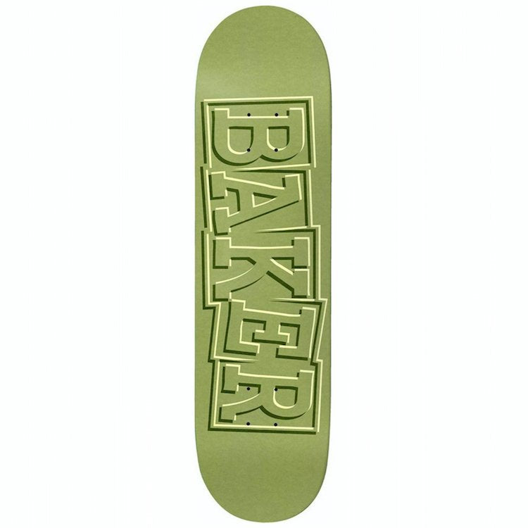 Baker Skateboards T-Funk Ribbon Green Skateboard Deck 8.5