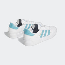 Adidas Skateboarding Busenitz Vulc II Cloud White/Preloved Blue/Gold Metallic Shoes