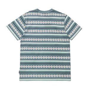 HUF Daisy Stripe Top S/S T-Shirt Sage