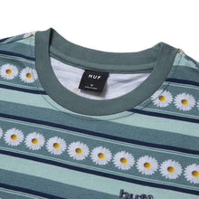 HUF Daisy Stripe Top S/S T-Shirt Sage