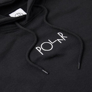 Polar Skate Co Default Pullover Hoodie Black