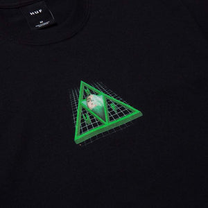 HUF Digital Dream Triple Triangle S/S T-Shirt Black