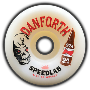 Speedlab Wheels Bill Danforth Pro model Skateboard Wheels 97a 58mm