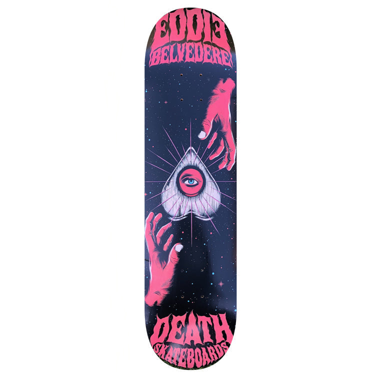 Death Skateboards Eddie Belvedere Psychic Skateboard Deck 8.25