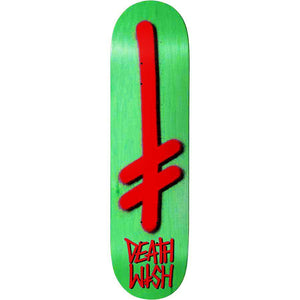 Deathwish Skateboards Gang logo Vaneers Skateboard Deck 8"
