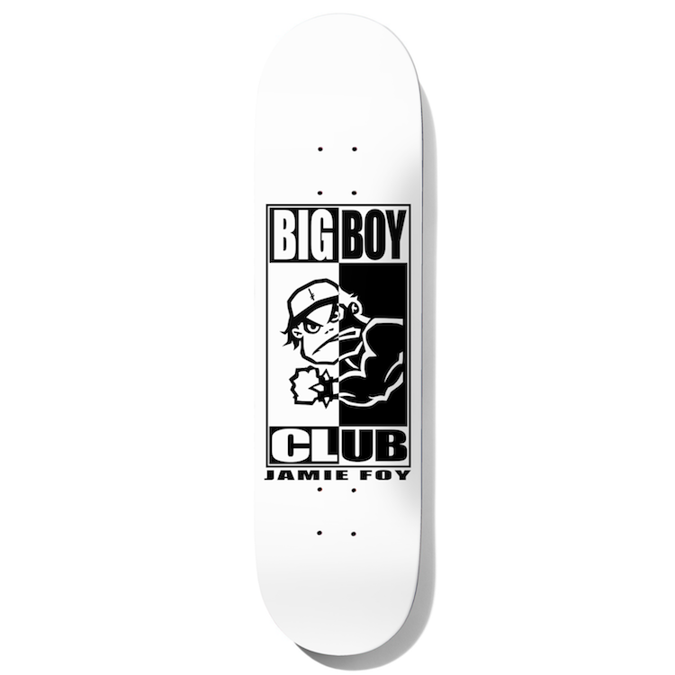 Deathwish Skateboards Jamie Foy Big Boy Club Skateboard Deck 8