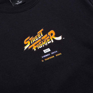 HUF X STREETFIGHTER Ending L/S T-Shirt Black