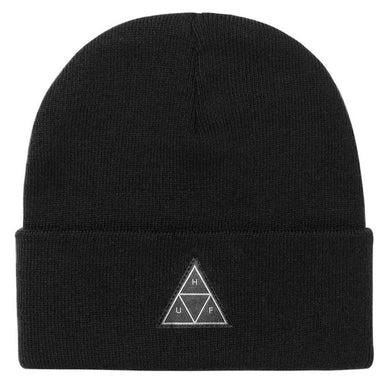 HUF Triple Triangle Beanie Black