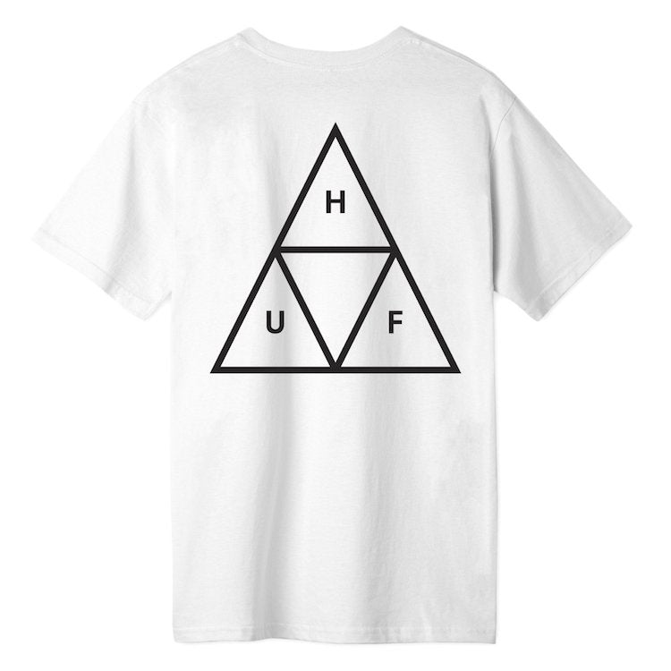 HUF Triple Triangle S/S T-Shirt White
