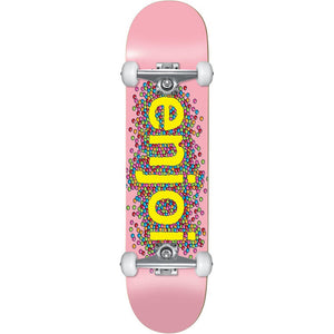 Enjoi Skateboards Candy Coated Pink Complete Skateboard 8.25"