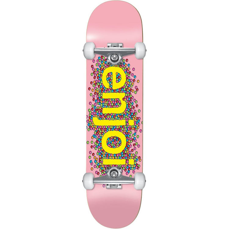 Enjoi Skateboards Candy Coated Pink Complete Skateboard 8.25