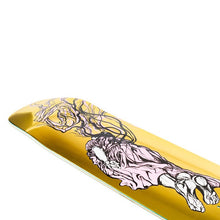 Welcome Skateboards ranscend on Son of Moontrimmer Gold Foil Skateboard Deck 8.25"