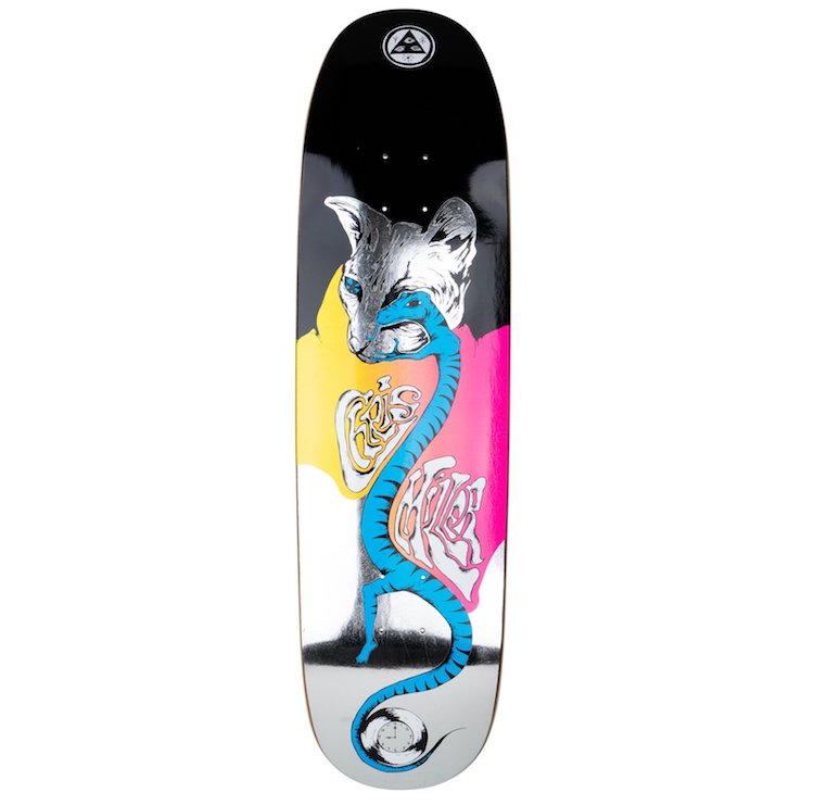 Welcome Skateboards Chris Miller Left Eye on Catblood 2.0