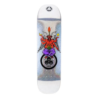Welcome Skateboards Ryan Lay Bapholit of Stonecipher Glitter Prism Foil Skateboard Deck 8.6''