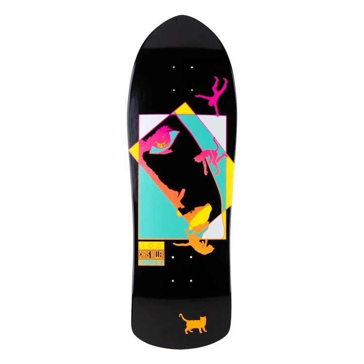 Welcome Skateboards Miller Faces On Crossbone Skateboard Deck 10