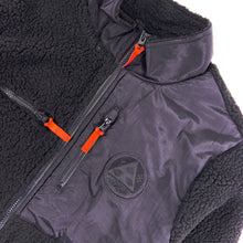 Welcome Skateboards Vertex Full-Zip Sherpa Fleece Jacket Black