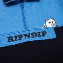 RIPNDIP Beverly Half Zip Jacket Blue