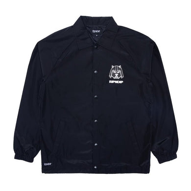 RIPNDIP Far Far Away Coach Jacket Black
