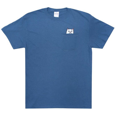 RIPNDIP Lord Nermal Slate Blue Pocket T-Shirt