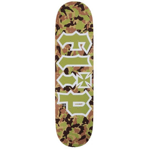 Flip Skateboards Team Combat Green Skateboard Deck 8.25"