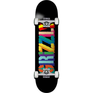 Grizzly Griptape Claymation Complete Skateboard 8"