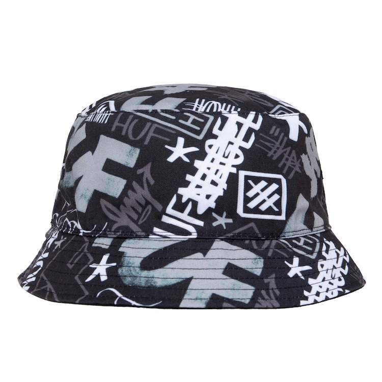HUF x HAZE Bucket Hat Cap L/XL