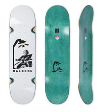 Polar Skate Co Hjalte Halberg Insomnia White Wheel Well Skateboard Deck 8.25"