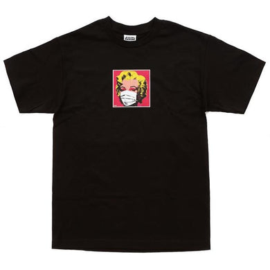 Fake Scum Marylin Monmask T-Shirt Black