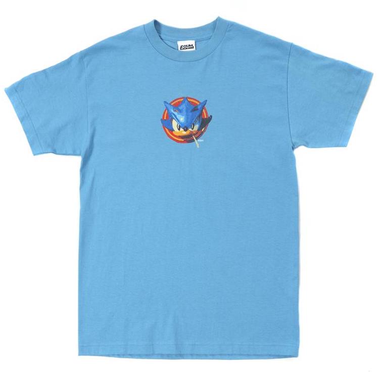 Fake Scum Sonic T-Shirt Blue